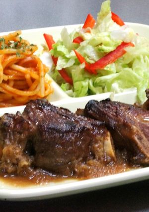 スペアリブの煮・焼き-レシピのメイン写真