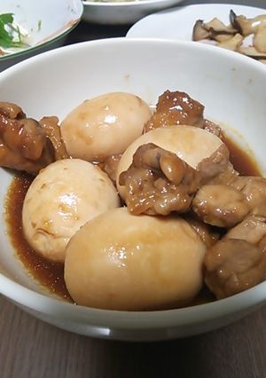 鶏肉と卵の酸っぱ煮-レシピのメイン写真