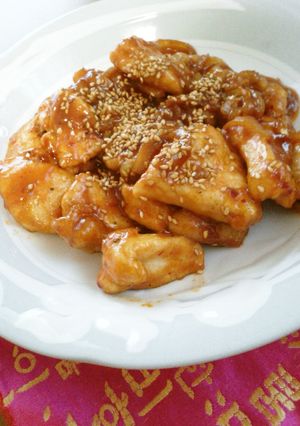 鶏ムネ肉のキムチ風味炒め-レシピのメイン写真