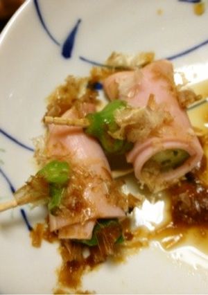 簡単☆オクラハムオカカ-レシピのメイン写真