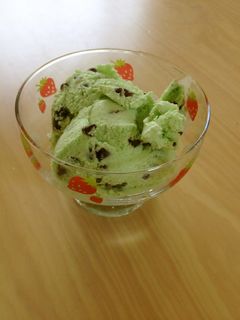 チョコミントアイス-レシピのメイン写真