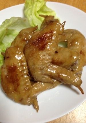 本格中華風味の手羽先の照り焼き-レシピのメイン写真