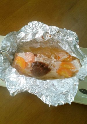 朝食に簡単サーモンのホイル焼き-レシピのメイン写真