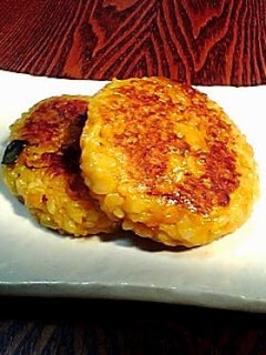 残りご飯でかぼちゃおやき-レシピのメイン写真