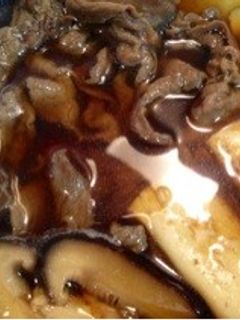 簡単☆すき焼き風な肉豆腐♪-レシピのメイン写真