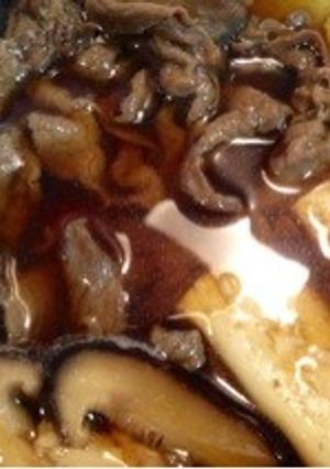 簡単☆すき焼き風な肉豆腐♪-レシピのメイン写真