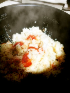 トマトde炊き込みご飯-レシピのメイン写真