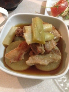 大根と豚肉の煮物(スパルタ料理塾)-レシピのメイン写真