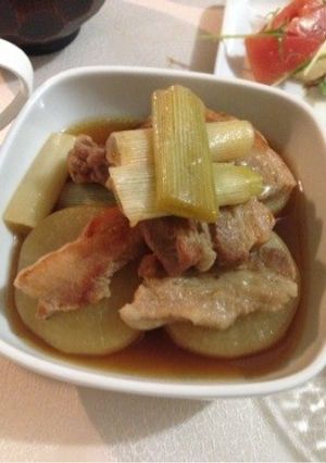大根と豚肉の煮物（スパルタ料理塾）-レシピのメイン写真