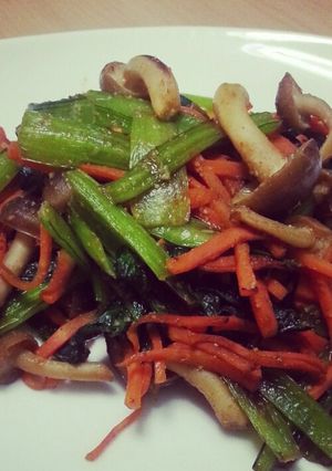 彩り野菜のごま味噌炒め-レシピのメイン写真
