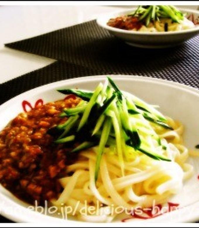 カレージャージャー麺-レシピのメイン写真