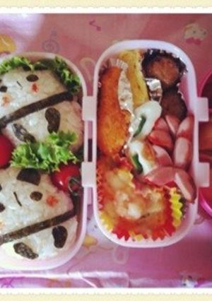 キャラ弁 パンダさん-レシピのメイン写真
