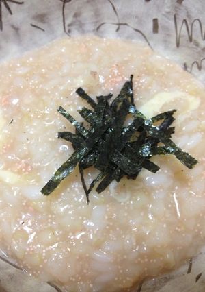 ダイエットに♡タラコチーズ粥-レシピのメイン写真