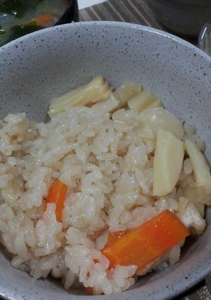 炊飯器で☆たけのこご飯-レシピのメイン写真