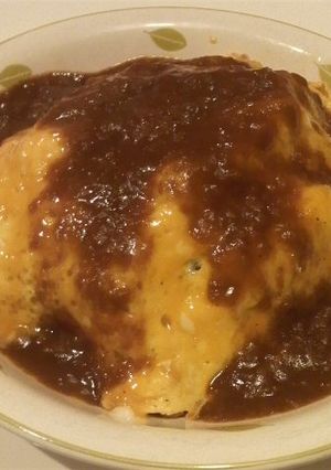 カレーオムレツ-レシピのメイン写真