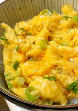 和風オープンオムレツ丼-レシピのメイン写真