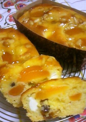 アプリコットケーキ-レシピのメイン写真