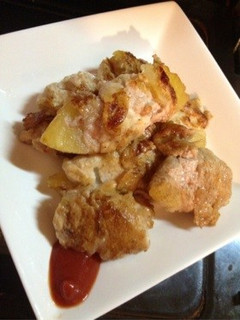 豚肉でパイナップル巻き♡。・ *:-レシピのメイン写真
