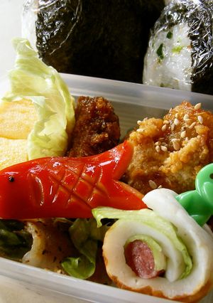 赤ウインナーdeお祭りの赤い金魚-レシピのメイン写真