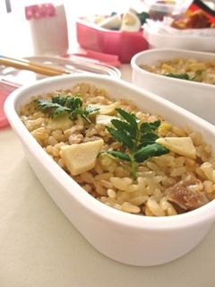 お弁当にも♪筍と鶏肉の炊き込みご飯…-レシピのメイン写真
