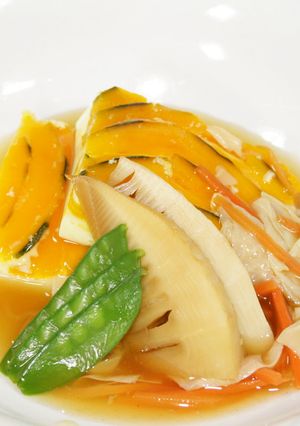 かぼちゃの豆乳玉子豆腐-レシピのメイン写真