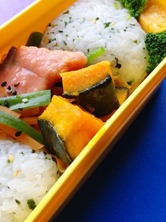 お弁当に!かぼちゃ☆はちみつバター♪-レシピのメイン写真