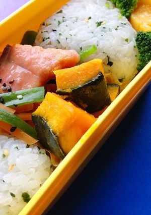 お弁当に!かぼちゃ☆はちみつバター♪-レシピのメイン写真
