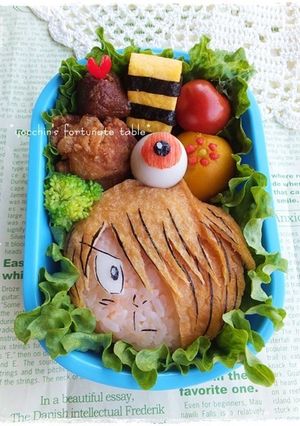 *キャラ弁　ゲゲゲの鬼太郎*-レシピのメイン写真