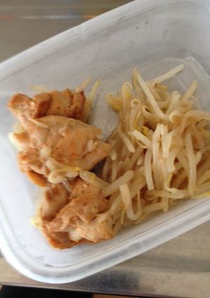 鶏肉ともやしの炒め物-レシピのメイン写真