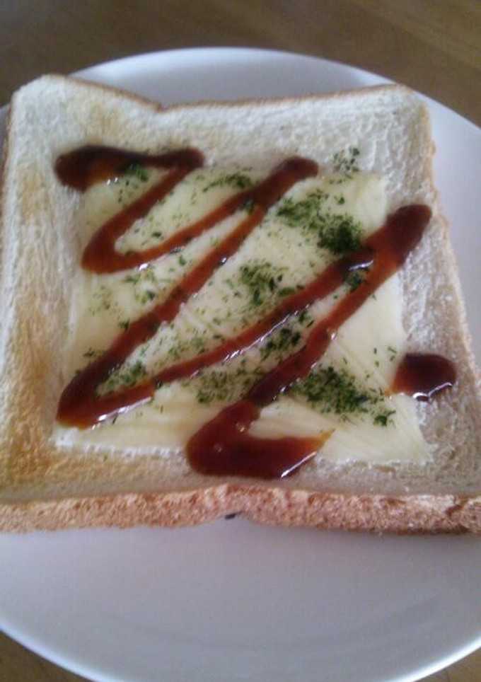 ずぼらさんのチーズ青のりトースト-レシピのメイン写真