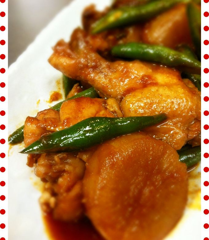 圧力鍋で☆手羽元と大根の韓国風 by RIESMO 【クックパッド】 簡単