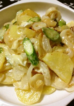 旬野菜のなんちゃってホワイトソース仕立て-レシピのメイン写真