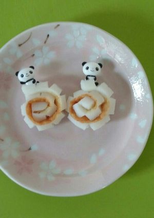 キャラ弁に♪簡単可愛いちくわの飾り切り-レシピのメイン写真