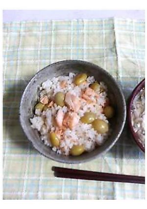 鮭と銀杏のご飯-レシピのメイン写真