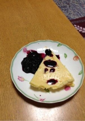 混ぜるだけ！簡単チーズケーキ-レシピのメイン写真