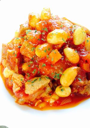給食の味 ♡´∀`)ポークビーンズ♡-レシピのメイン写真