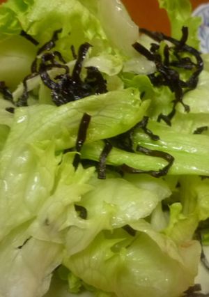塩昆布DEレタスさらだ^^-レシピのメイン写真