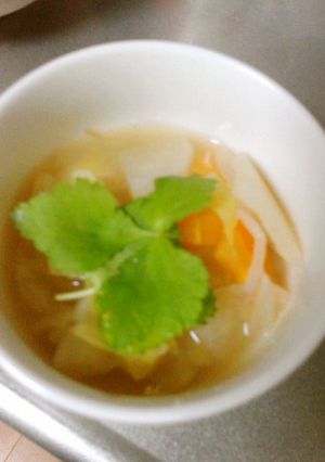 簡単おいしい☆野菜たっぷりスープ♪-レシピのメイン写真