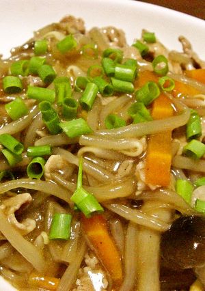 肉もやしの　あんかけ炒飯-レシピのメイン写真