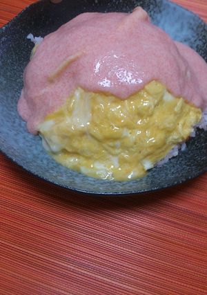 女子レシピ(*^o^明太子オムライス-レシピのメイン写真