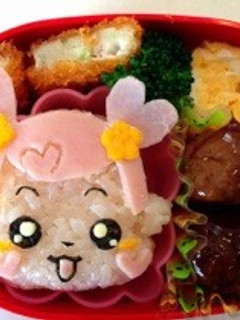 ドキドキプリキュア アイちゃんのキャラ弁-レシピのメイン写真