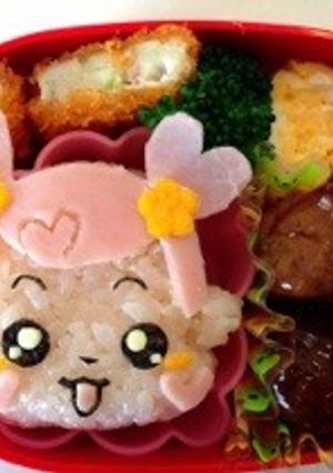 ドキドキプリキュア アイちゃんのキャラ弁-レシピのメイン写真