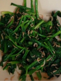 ほうれん草の小えび(あみエビ)和え-レシピのメイン写真