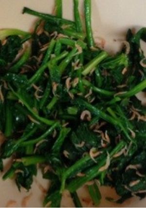 ほうれん草の小えび(あみエビ)和え-レシピのメイン写真