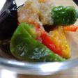 夏野菜のめんつゆおろし和え