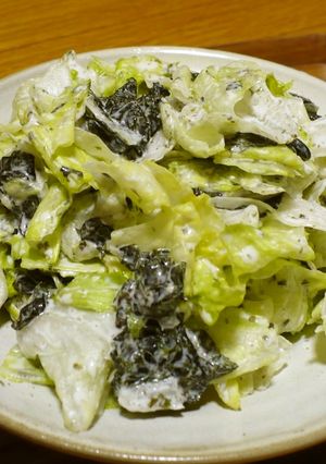焼海苔シーザーサラダ-レシピのメイン写真