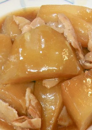 ほっこり♬ハヤトウリの煮物-レシピのメイン写真