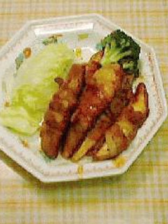 ナスの豚肉巻き-レシピのメイン写真