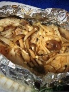 カジキのムニエルきのこ乗せ♡-レシピのメイン写真