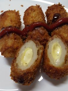 お弁当に*マヨ入り竹輪フライ-レシピのメイン写真